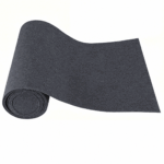 Tappeto Adesivo 60x300 cm Grigio Scuro Moquette Removibile