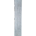 Doga in PVC Effetto Marmo e Argento 24x290 cm Mod.10051