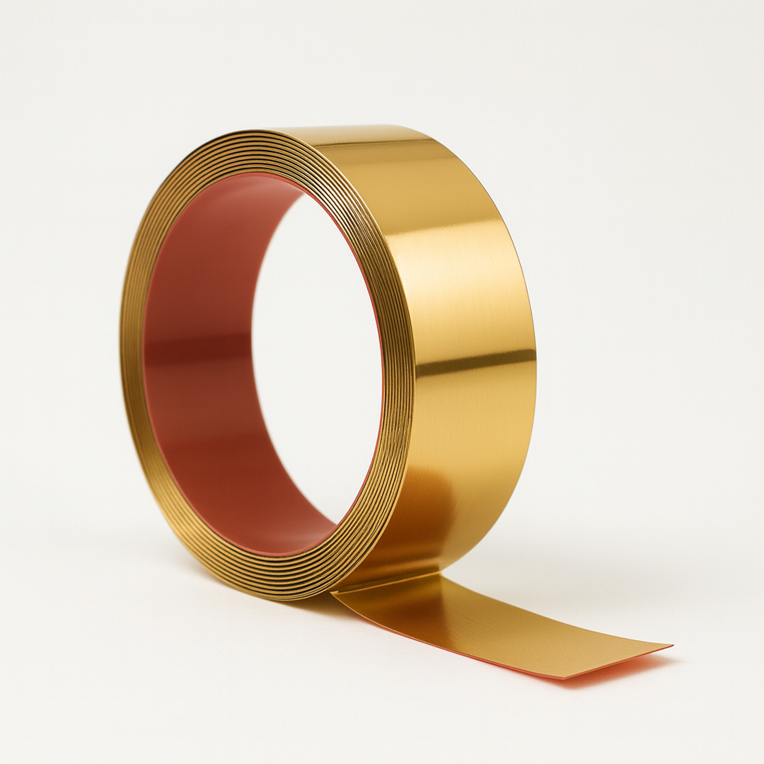 1 Striscia Adesiva per Pareti Oro Mod.10365 - immagine 1