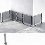 Angolo Esterno per Battiscopa Grigio Mod.3950