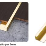 Profilo a C in Alluminio Mod.3912