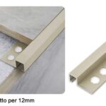 Listello Angolare Quadrato 12x12 mm Mod.3789