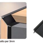 Profilo a Y in Alluminio Mod.3877