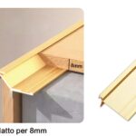 Profilo a Y in Alluminio Mod.3908