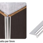 Profilo di Raccordo Curvo 5 mm Mod.3906