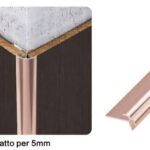 Profilo di Raccordo Curvo 5 mm Mod.3907