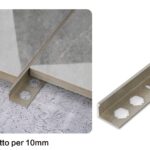 Profilo a L in Alluminio 10mm Mod.3806