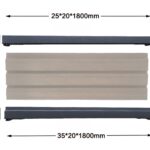 Guide in Alluminio/ Traversi Nero Mod.3079