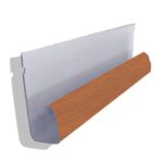 Profilo a J in PVC Marrone Chiaro Mod.3569