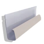 Profilo a J in PVC Grigio Chiaro Mod.3566