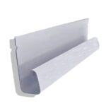 Profilo a J in PVC Grigio Chiaro Mod.3554