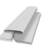 Profilo di Giunzione H in PVC Grigio Mod.3555