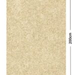 Tappeto Auto Adesivo in Feltro Beige Mod.10125