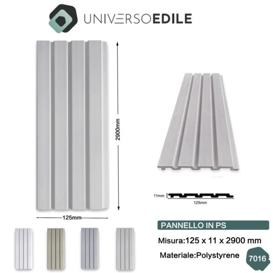 Pannello Decorativo in PS 12x290M Mod.7015