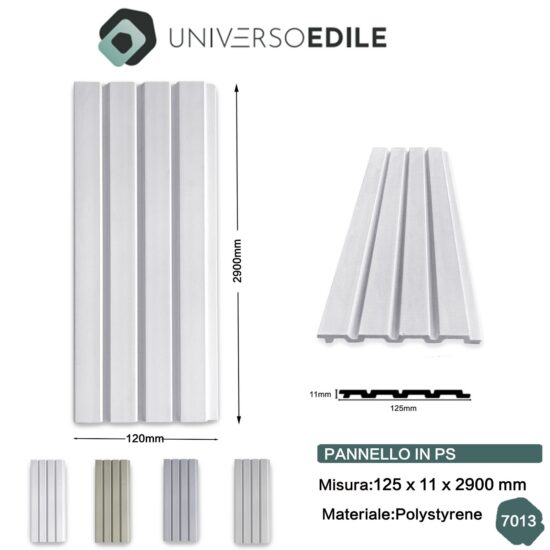 Pannello Decorativo in PS 12x290M Mod.7013